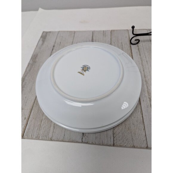 Set Of 4 Noritake Bluebell Salad Luncheon Plates 5558 Fine China - Picture 9 of 10